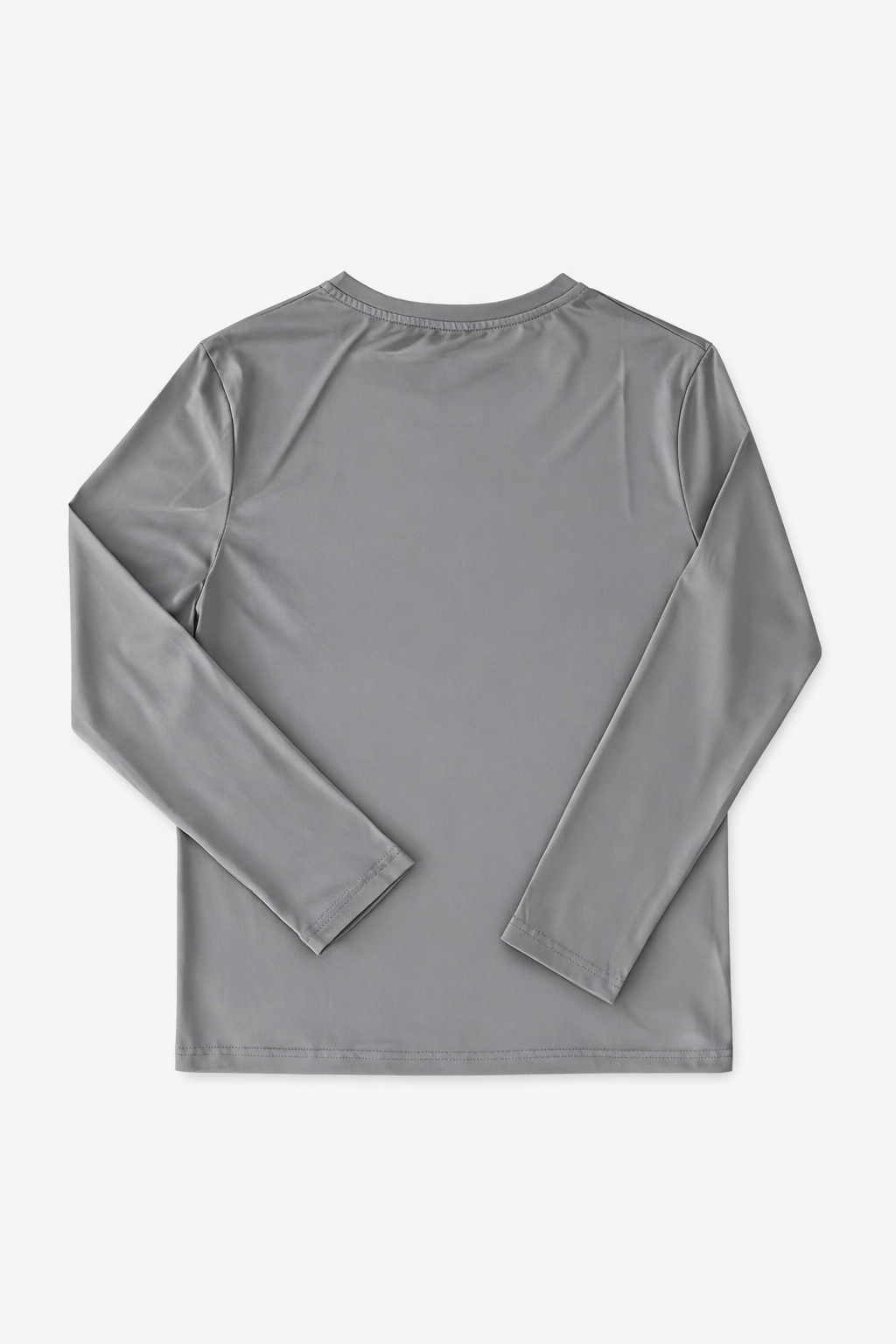 CAMISETA MANGA LONGA CINZA