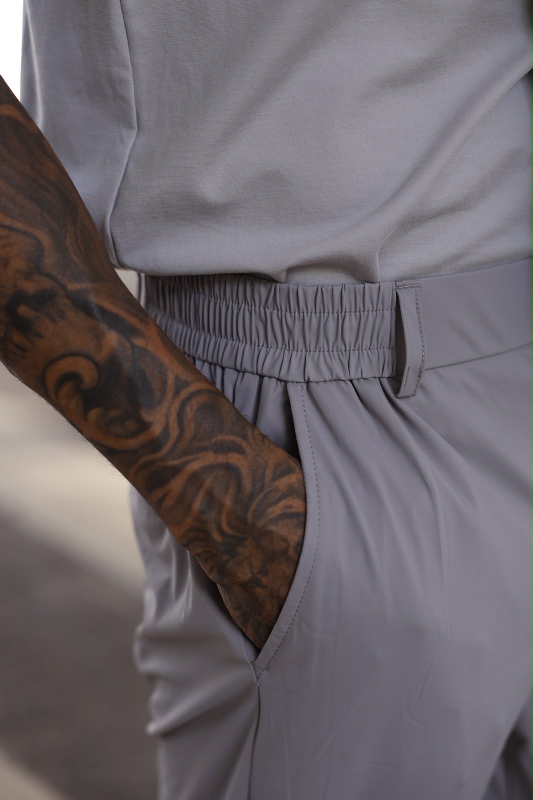 SHORT BASIC CINZA