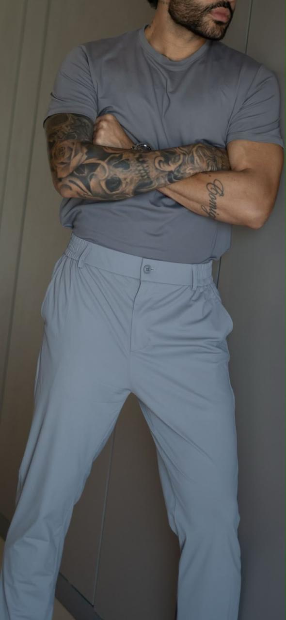 CALÇA CINZA