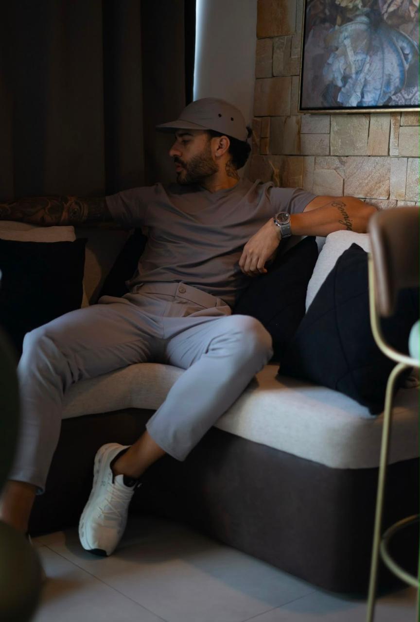 CALÇA CINZA